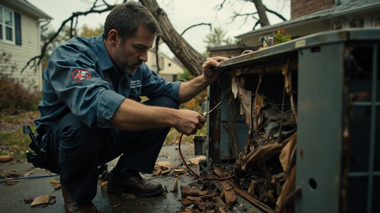 Storm Damage HVAC Repair in Nashville – 24/7 Emergency Response Protects Your Home
