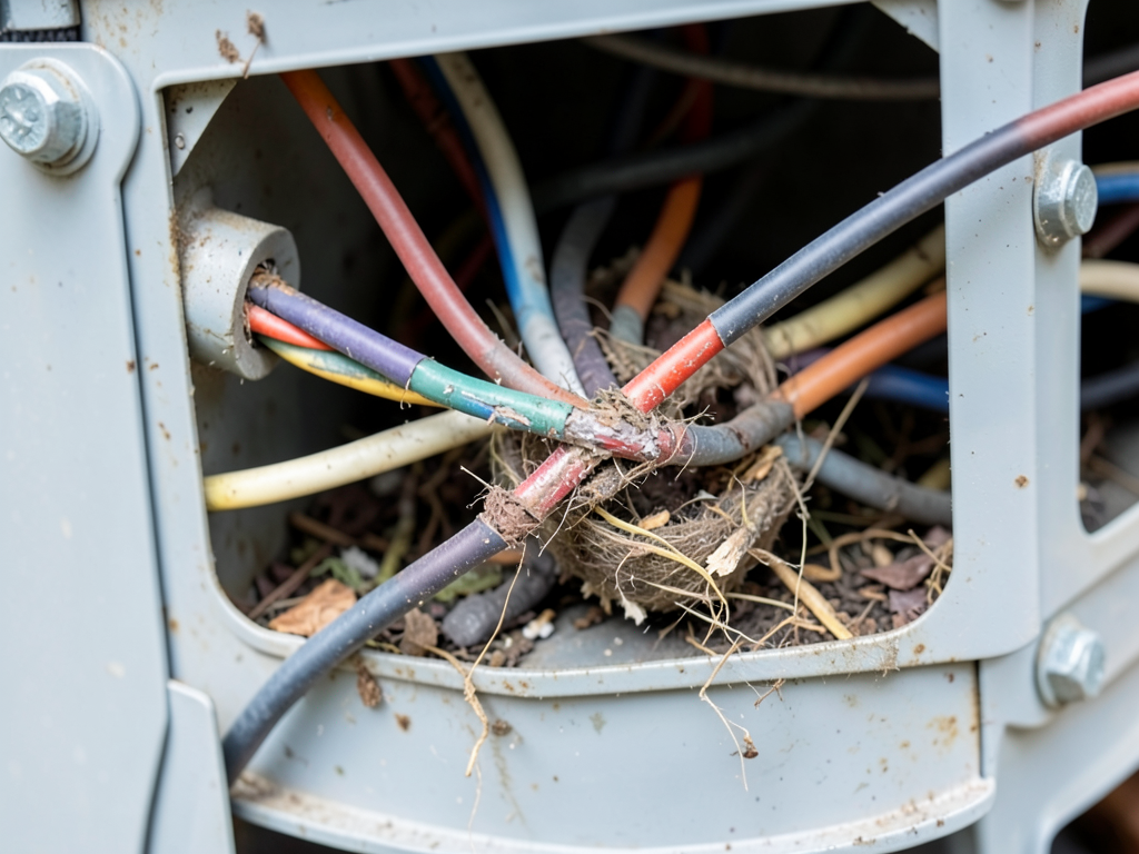 How to keep mice and squirrels from chewing throug