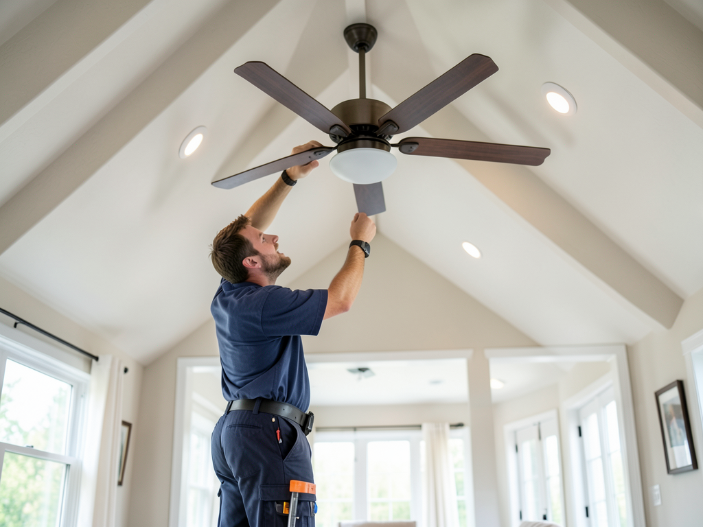 Improving air circulation in classic Bordeaux ranch homes with vaulted ceilings