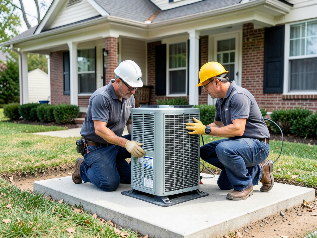 Upgrading from window units to central air in olde