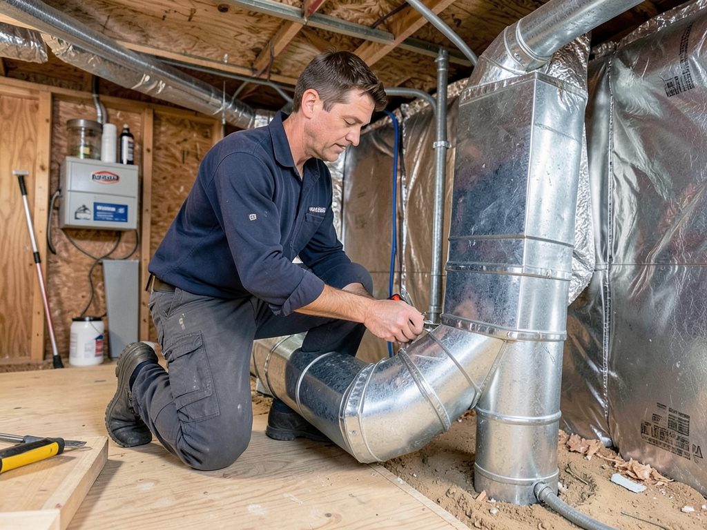 What does it cost to replace all the ductwork in a